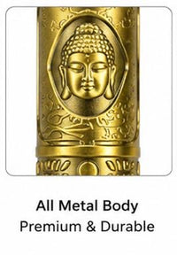 Premium Gold T-Blade Hair & Beard Trimmer | USB Rechargeable Grooming Kit