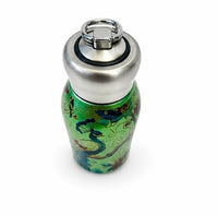 Peacock Elegance Stainless Steel Bottle