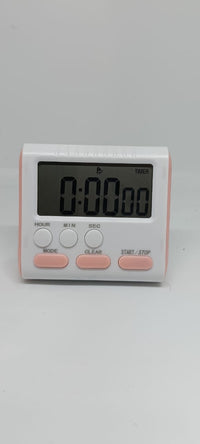 Digital Countdown Timer with Large LCD Display – Multi-Function Kitchen, Study & Workout Timer